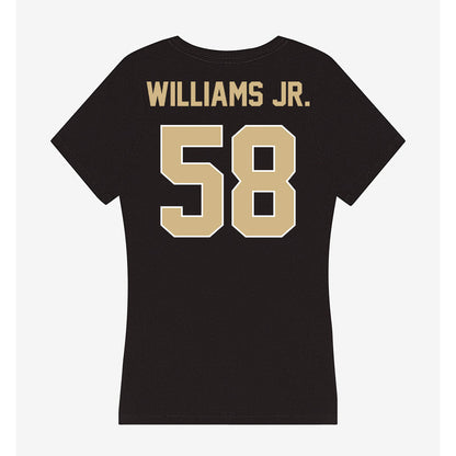 Purdue - NCAA Football : James Williams Jr. - Women's V-Neck T-Shirt-1