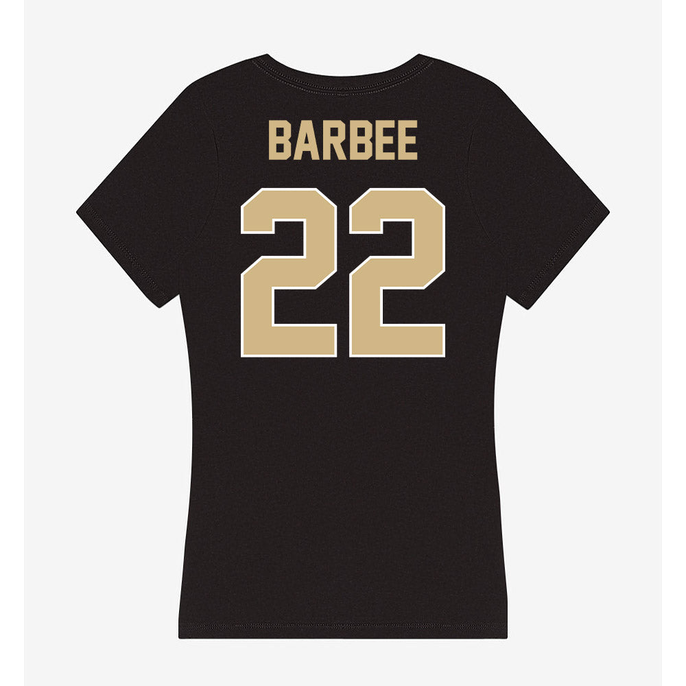 Purdue - NCAA Football : Maxwell Barbee - Women's V-Neck T-Shirt-1