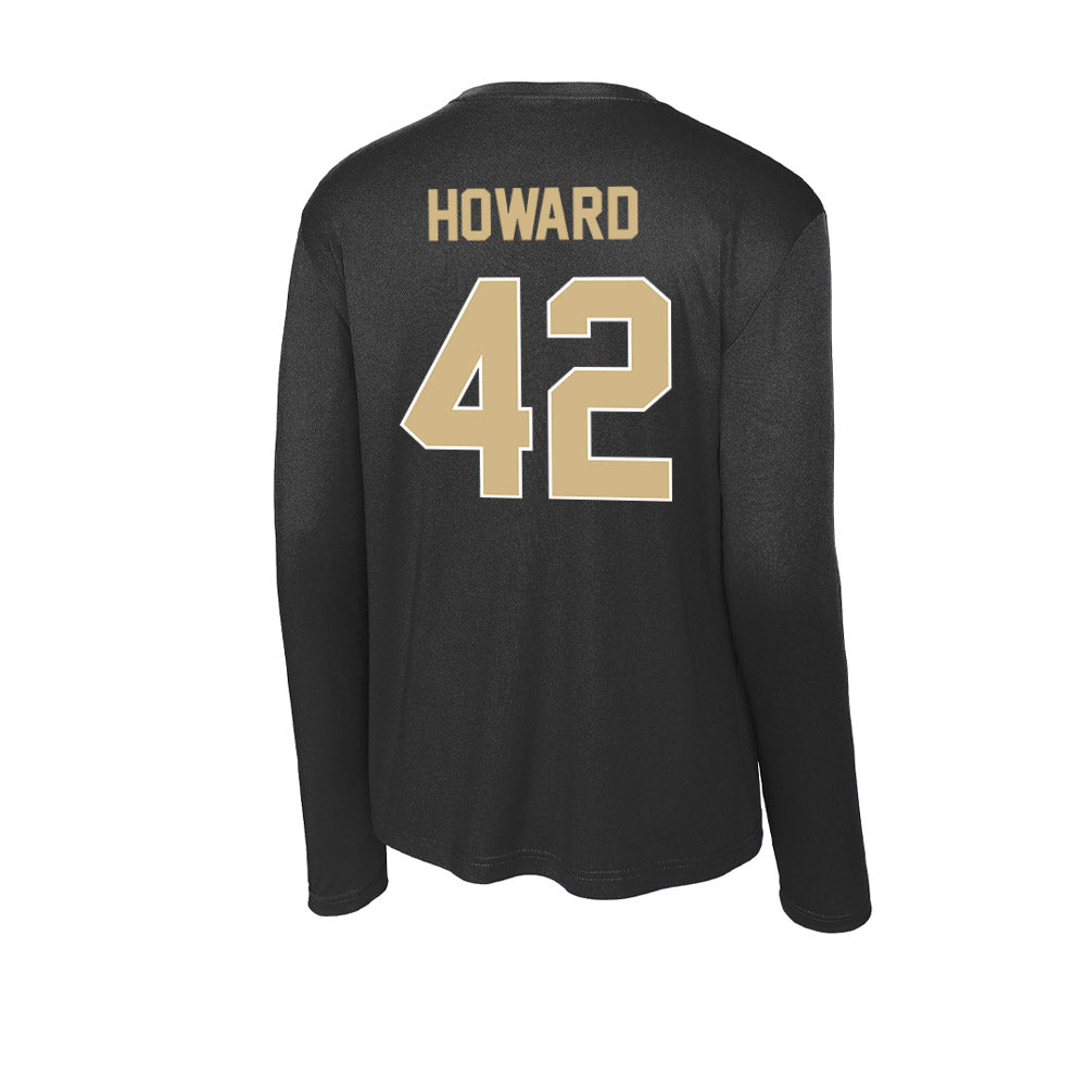Purdue - NCAA Baseball : Thomas Howard - Activewear Long Sleeve T-Shirt-1