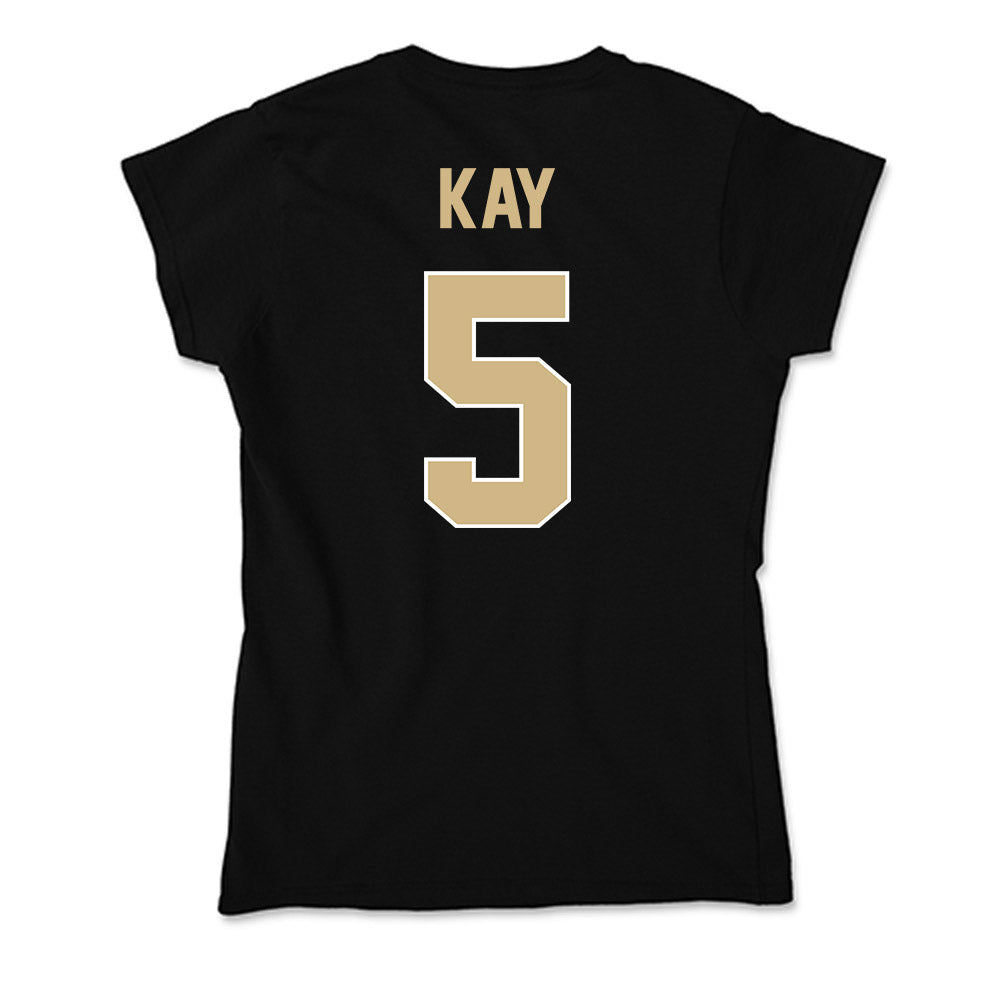 Purdue - NCAA Women's Soccer : Reese Kay - Soft Style Women’s T-Shirt-1