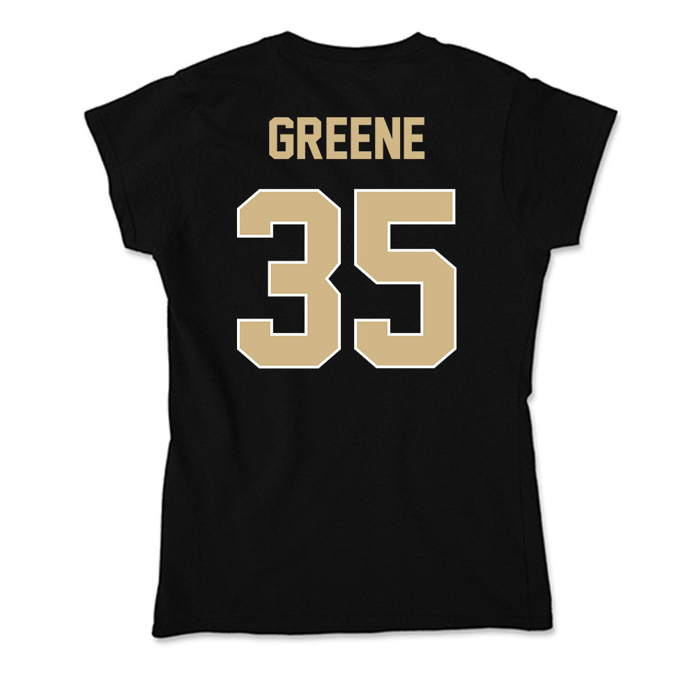 Purdue - NCAA Football : DJ Greene - Soft Style Women’s T-Shirt-1