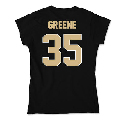 Purdue - NCAA Football : DJ Greene - Soft Style Women’s T-Shirt-1