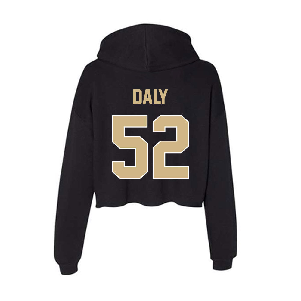 Purdue - NCAA Football : Rocco Daly - Women's Crop Fleece Hoodie-1