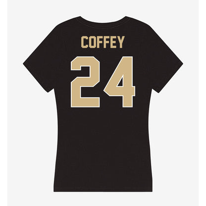 Purdue - NCAA Football : An'Darius Coffey - Women's V-Neck T-Shirt-1