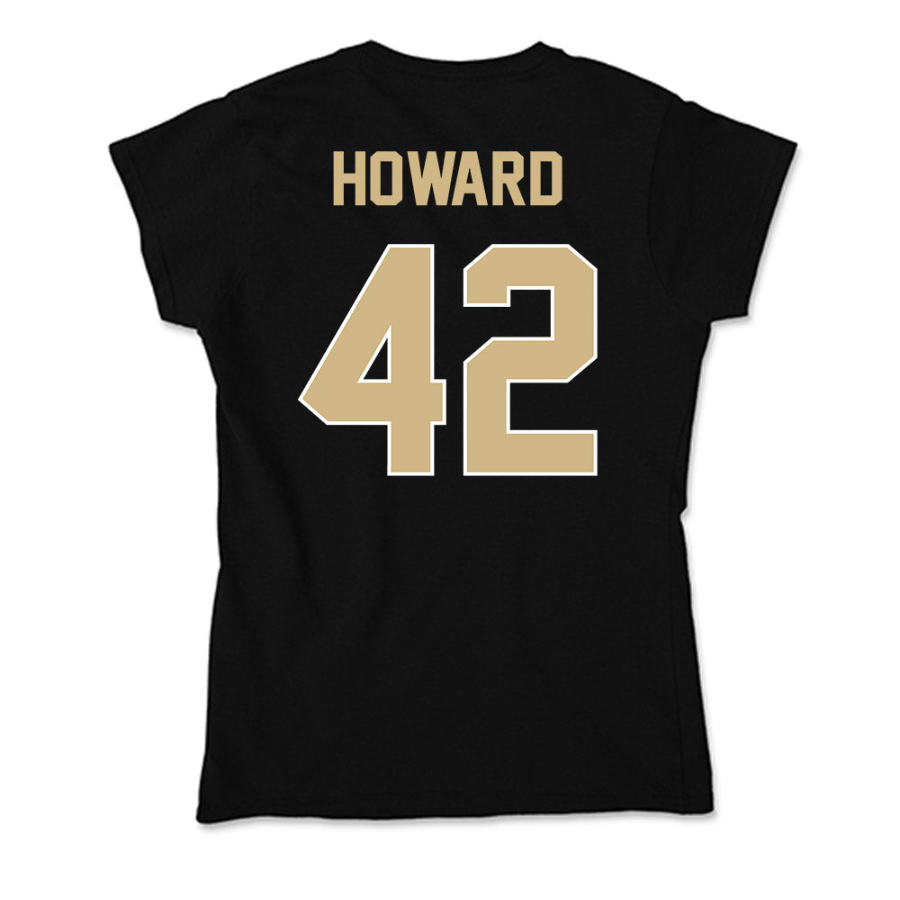 Purdue - NCAA Baseball : Thomas Howard - Soft Style Women’s T-Shirt-1