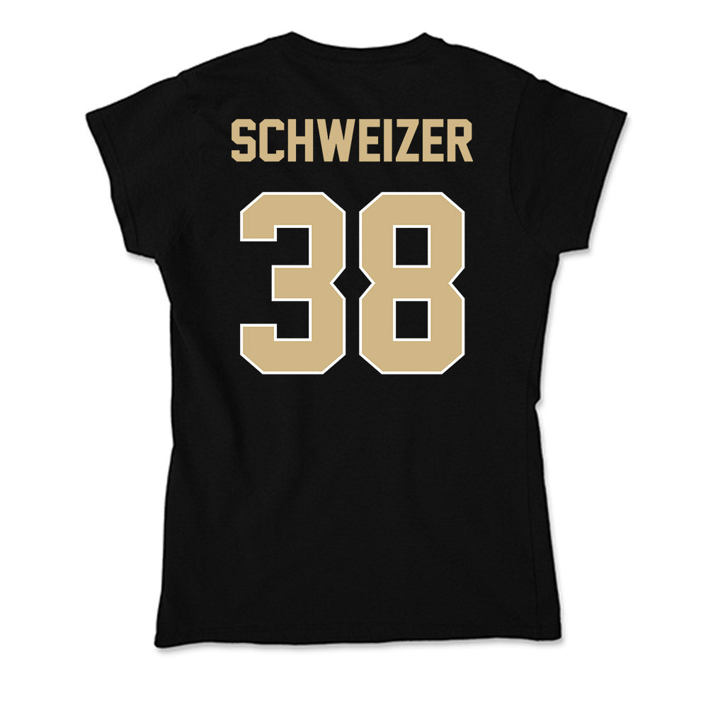 Purdue - NCAA Baseball : Evan Schweizer - Soft Style Women’s T-Shirt-1