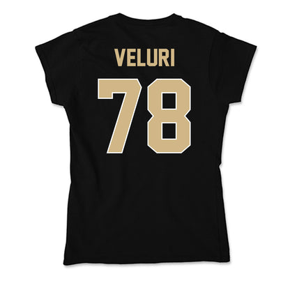 Purdue - NCAA Football : Sankeerth Veluri - Soft Style Women’s T-Shirt-1