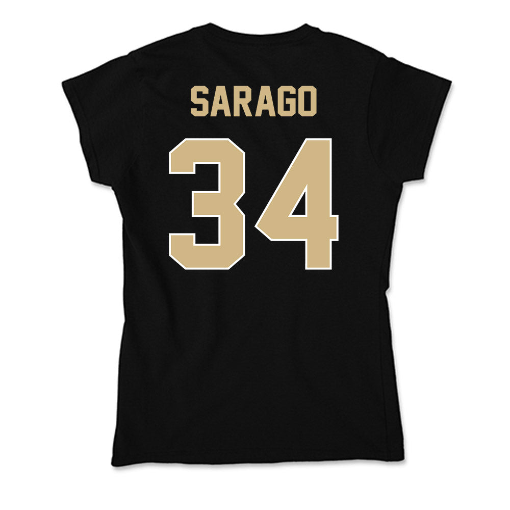 Purdue - NCAA Softball : Kate Sarago - Soft Style Women’s T-Shirt-1