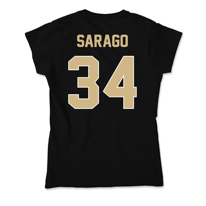 Purdue - NCAA Softball : Kate Sarago - Soft Style Women’s T-Shirt-1
