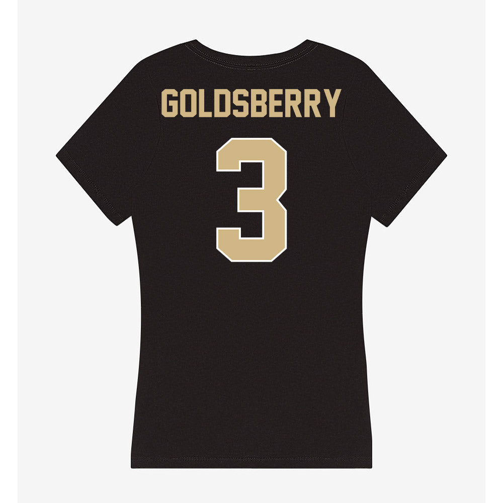 Purdue - NCAA Football : Jett Goldsberry - Women's V-Neck T-Shirt-1
