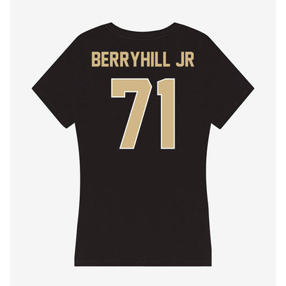 Purdue - NCAA Football : Terrell Berryhill jr - Women's V-Neck T-Shirt-1