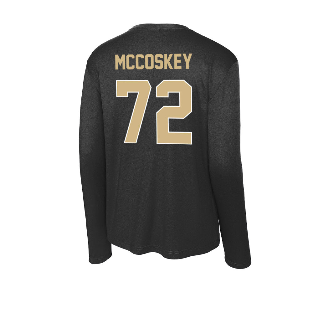 Purdue - NCAA Football : Jude Mccoskey - Activewear Long Sleeve T-Shirt-1