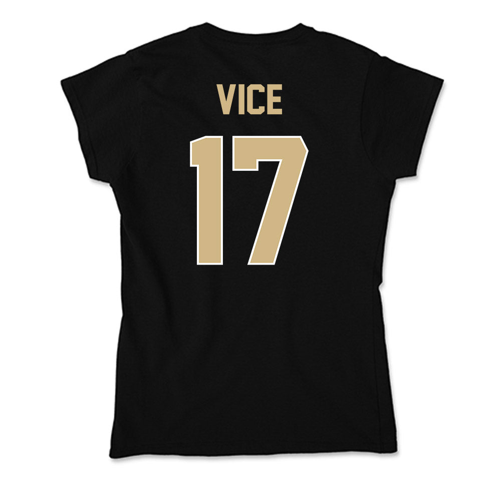 Purdue - NCAA Women's Volleyball : Sydni Vice - Soft Style Women’s T-Shirt-1