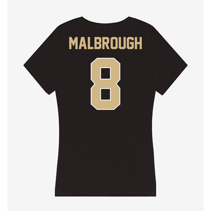 Purdue - NCAA Baseball : Quincy Malbrough - Women's V-Neck T-Shirt-1