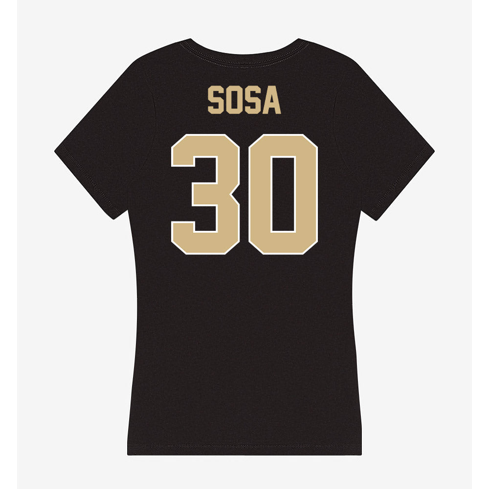 Purdue - NCAA Softball : Gabriela Sosa - Women's V-Neck T-Shirt-1