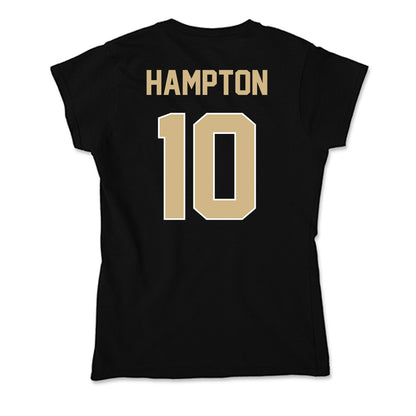 Purdue - NCAA Football : TaVari Hampton - Soft Style Women’s T-Shirt-1