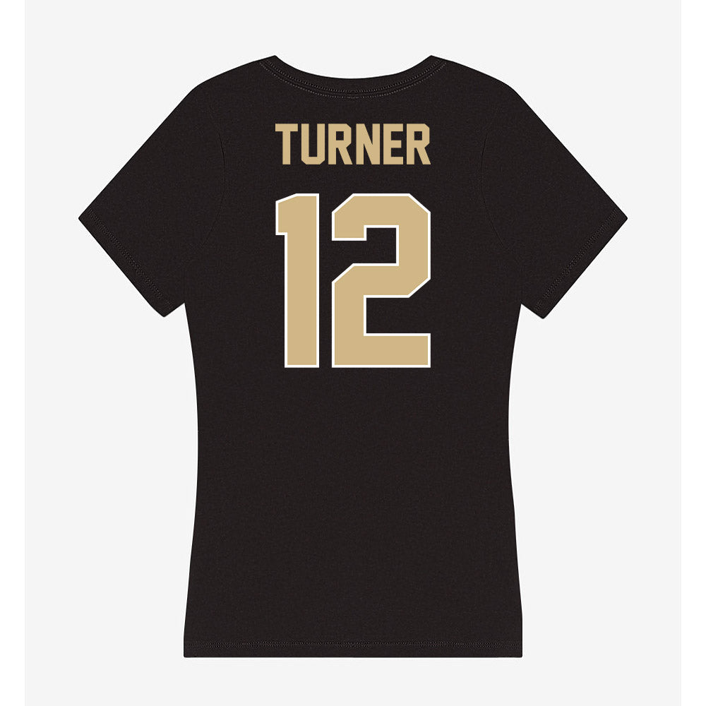 Purdue - NCAA Football : Ryan Turner - Women's V-Neck T-Shirt-1