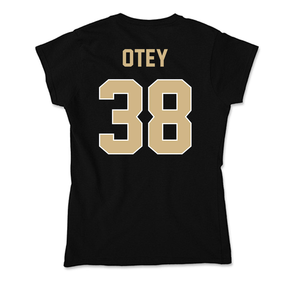 Purdue - NCAA Football : Zyntreacs Otey - Soft Style Women’s T-Shirt-1