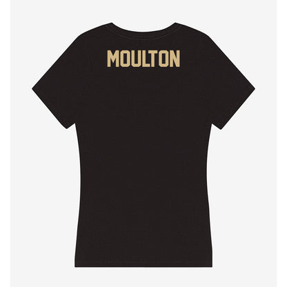 Purdue - NCAA Men's Track & Field : Jordan Moulton - Women's V-Neck T-Shirt-1
