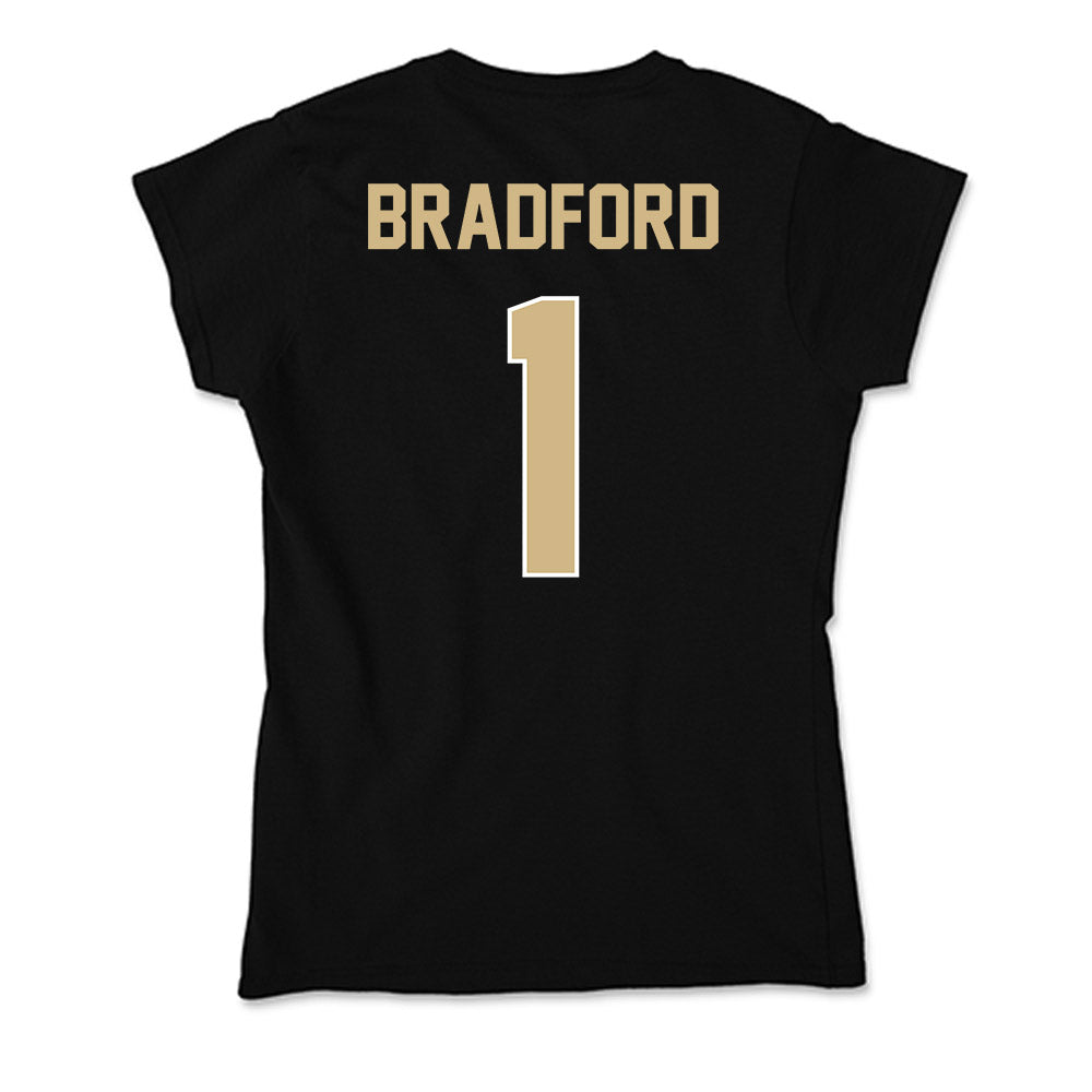 Purdue - NCAA Football : Smiley Bradford - Soft Style Women’s T-Shirt-1