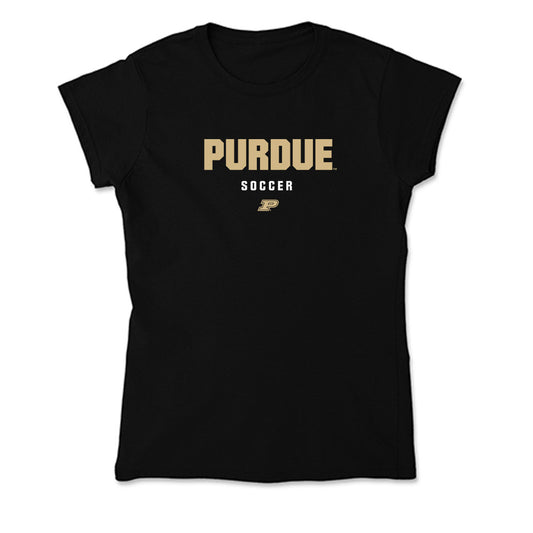 Purdue - NCAA Women's Soccer : Kayla Budish - Soft Style Women’s T-Shirt-0
