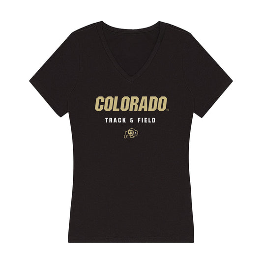 Colorado - NCAA Women's Track & Field : Polina Krupsky - Classic Shersey Women's V-Neck T-Shirt-0