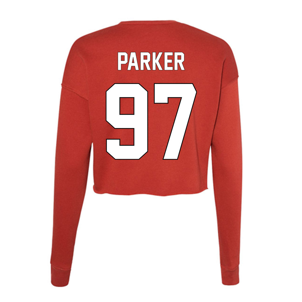 Maryland - undefined : Jayvon Parker - Women's Cropped Crew Fleece-1