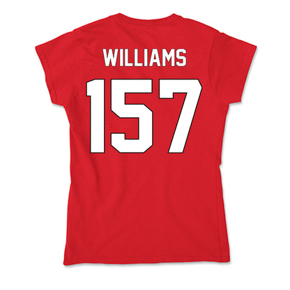 Maryland - NCAA Wrestling : Bradley Williams - Soft Style Women’s T-Shirt-1