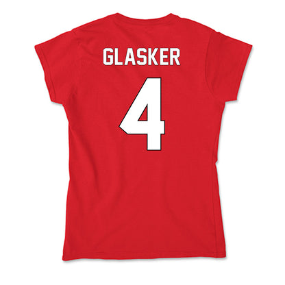 Maryland - NCAA Football : Jamare Glasker - Soft Style Women’s T-Shirt-1