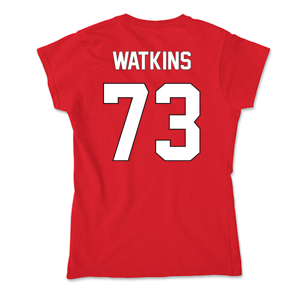 Maryland - NCAA Football : Davon Watkins - Soft Style Women’s T-Shirt-1
