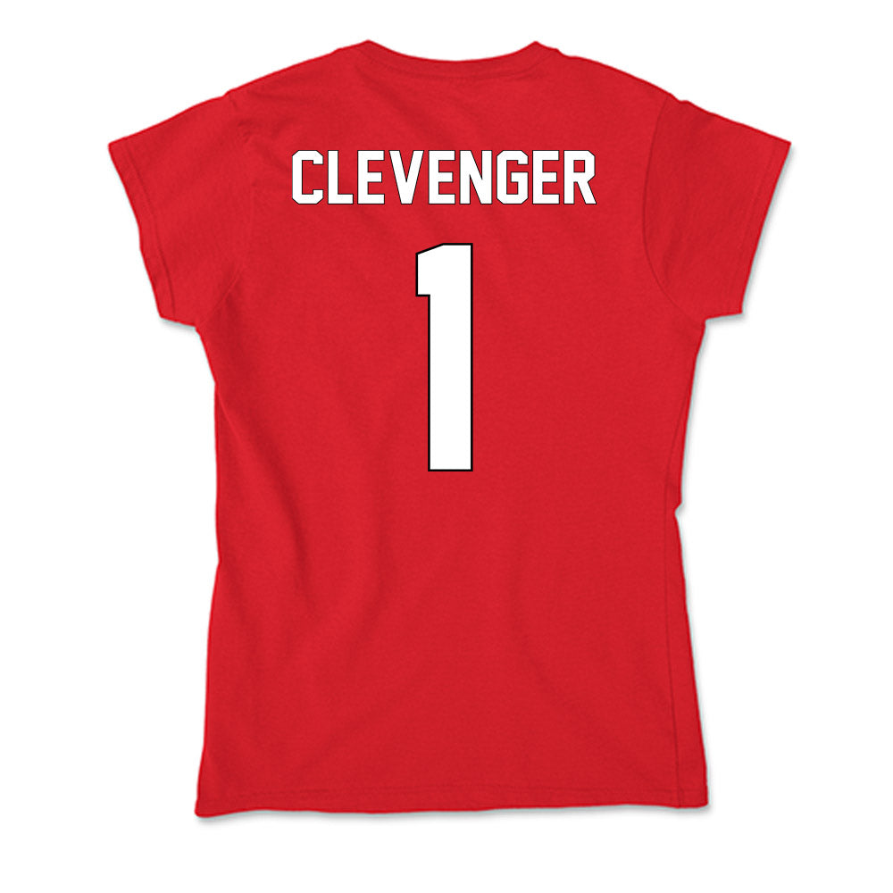 Maryland - NCAA Women's Lacrosse : Maisy Clevenger - Soft Style Women’s T-Shirt-1