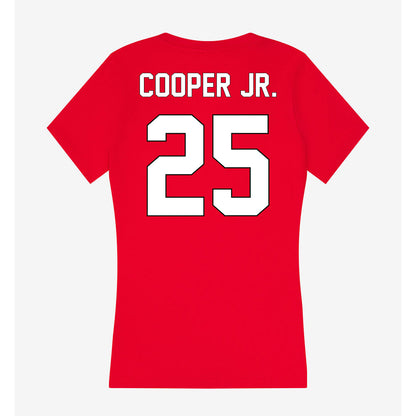 Maryland - NCAA Football : Ricardo Cooper Jr. - Women's V-Neck T-Shirt-1