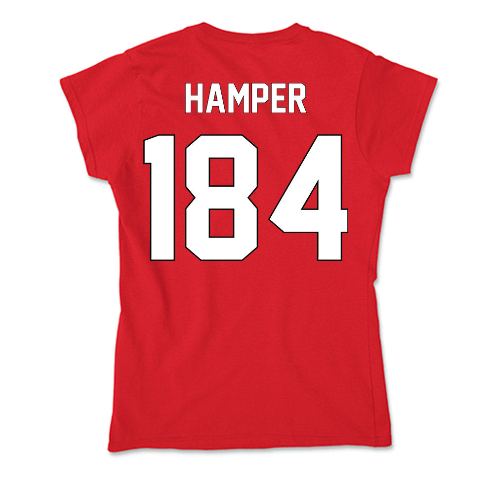 Maryland - NCAA Wrestling : Landon Hamper - Soft Style Women’s T-Shirt-1