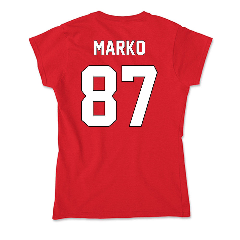 Maryland - undefined : Brayden Marko - Soft Style Women’s T-Shirt-1