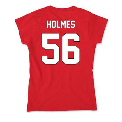 Maryland - NCAA Football : Daniel Holmes - Soft Style Women’s T-Shirt-1