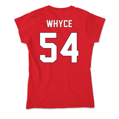 Maryland - NCAA Football : JaMarcus Whyce - Soft Style Women’s T-Shirt-1
