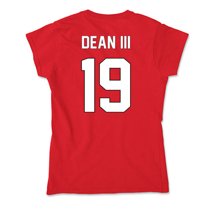 Maryland - NCAA Football : Stephen Dean III - Soft Style Women’s T-Shirt-1