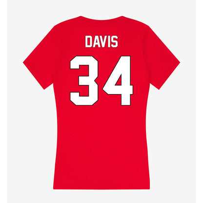 Maryland - undefined : Jianni Davis - Women's V-Neck T-Shirt-1