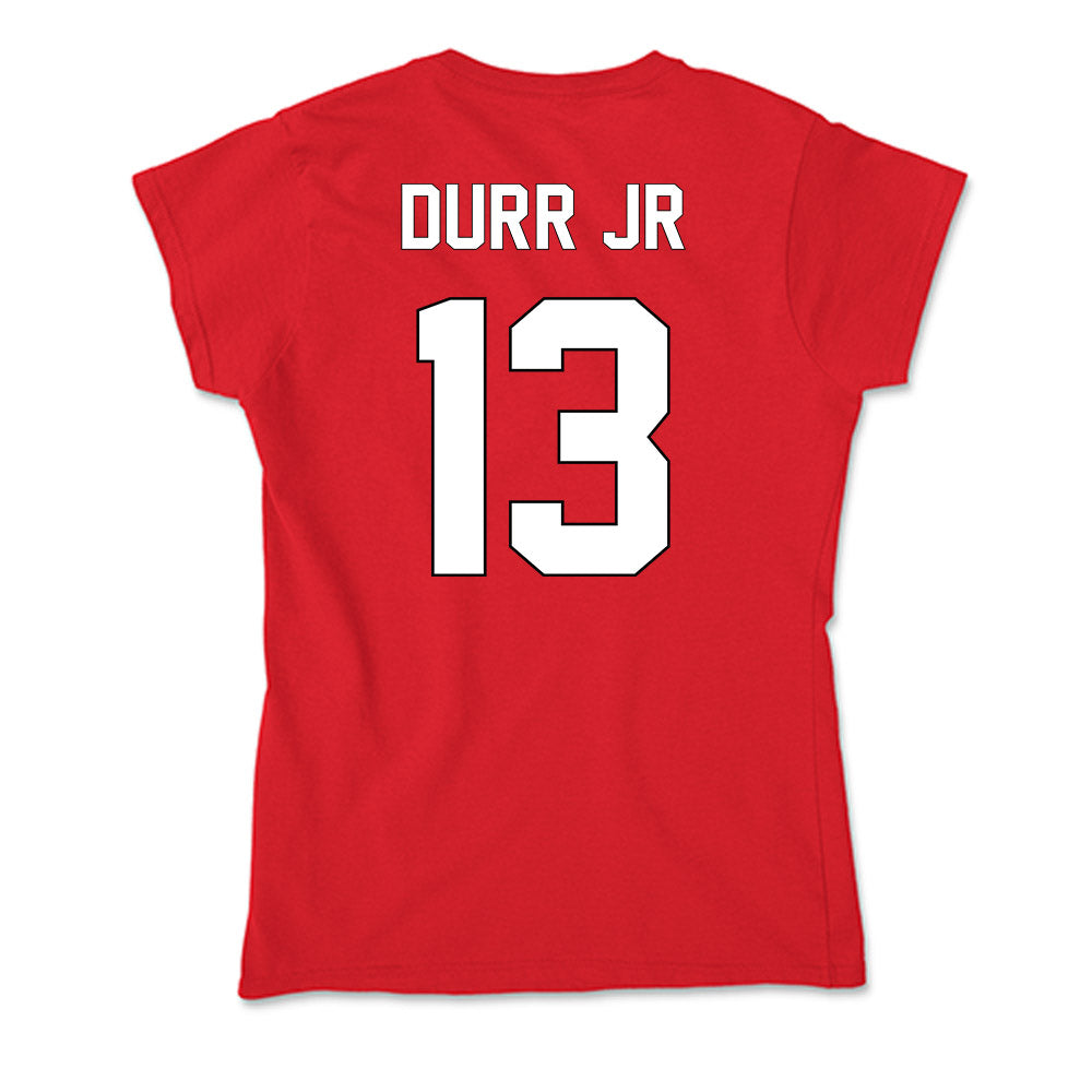 Maryland - undefined : Chris Durr jr - Soft Style Women’s T-Shirt-1