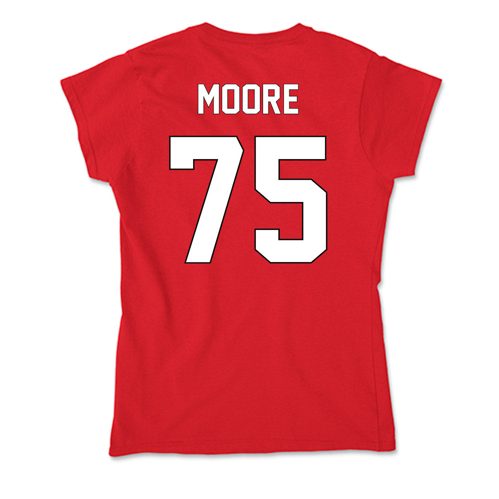 Maryland - NCAA Football : Dayjon Moore - Soft Style Women’s T-Shirt-1