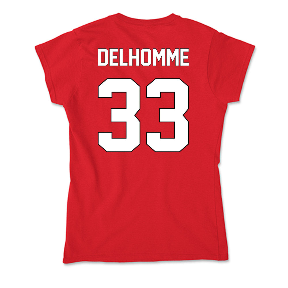 Maryland - NCAA Football : Messiah Delhomme - Soft Style Women’s T-Shirt-1