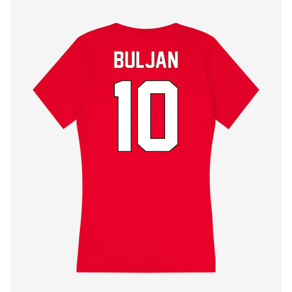Maryland - NCAA Men's Basketball : Tomislav Buljan - Women's V-Neck T-Shirt-1