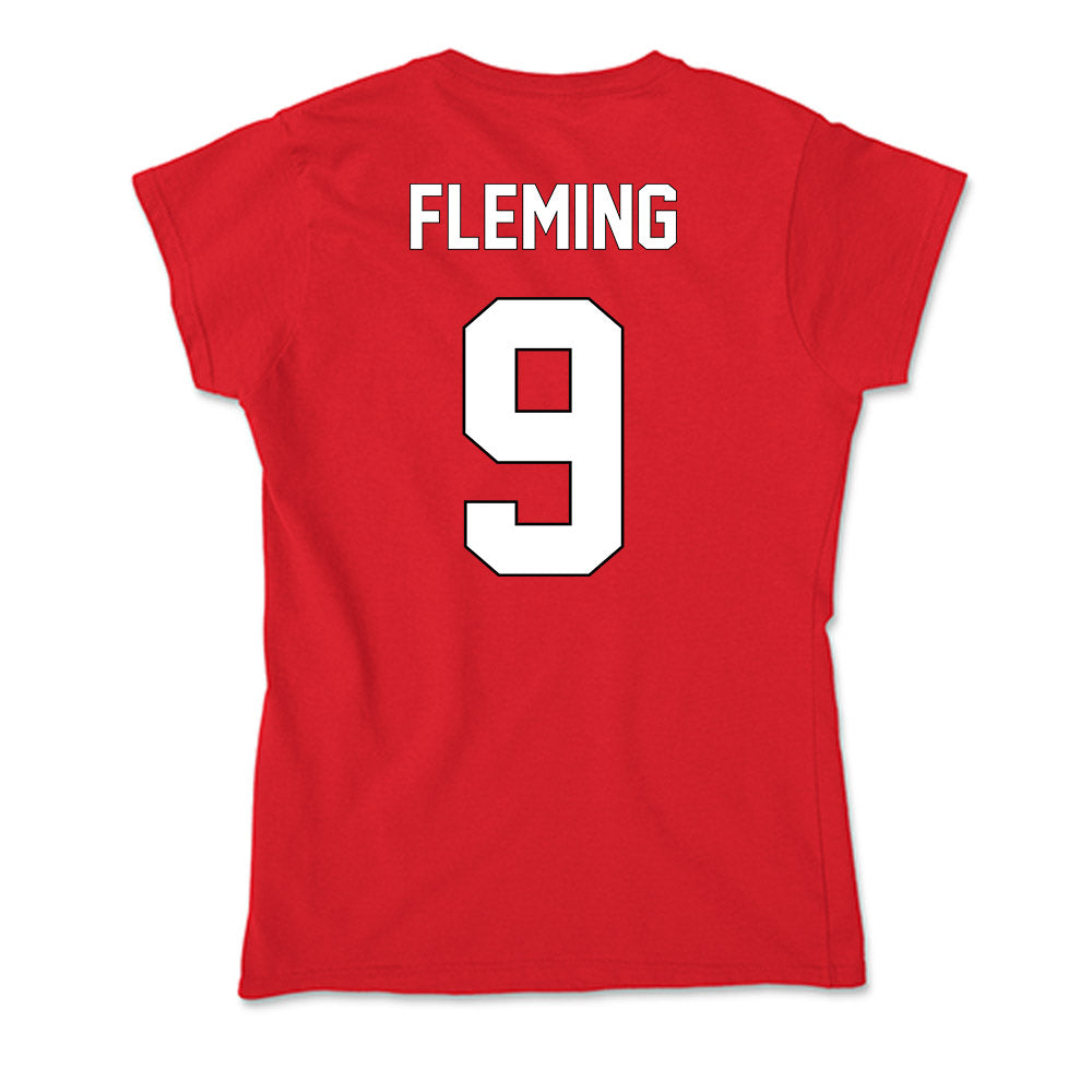 Maryland - NCAA Football : Dorian Fleming - Soft Style Women’s T-Shirt-1