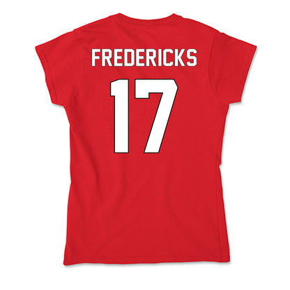 Maryland - NCAA Baseball : Joseph Fredericks - Soft Style Women’s T-Shirt-1
