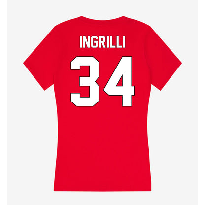 Maryland - NCAA Women's Lacrosse : Lyla Ingrilli - Women's V-Neck T-Shirt-1