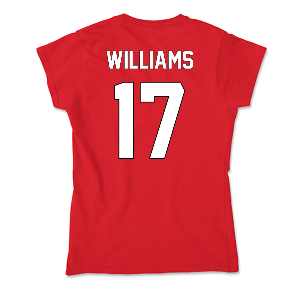 Maryland - NCAA Softball : Jaylee Williams - Soft Style Women’s T-Shirt-1