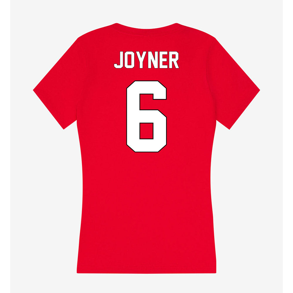 Maryland - NCAA Football : Dontay Joyner - Women's V-Neck T-Shirt-1