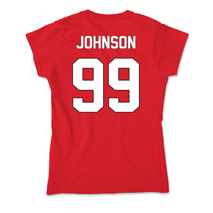 Maryland - NCAA Football : Lavon Johnson - Soft Style Women’s T-Shirt-1