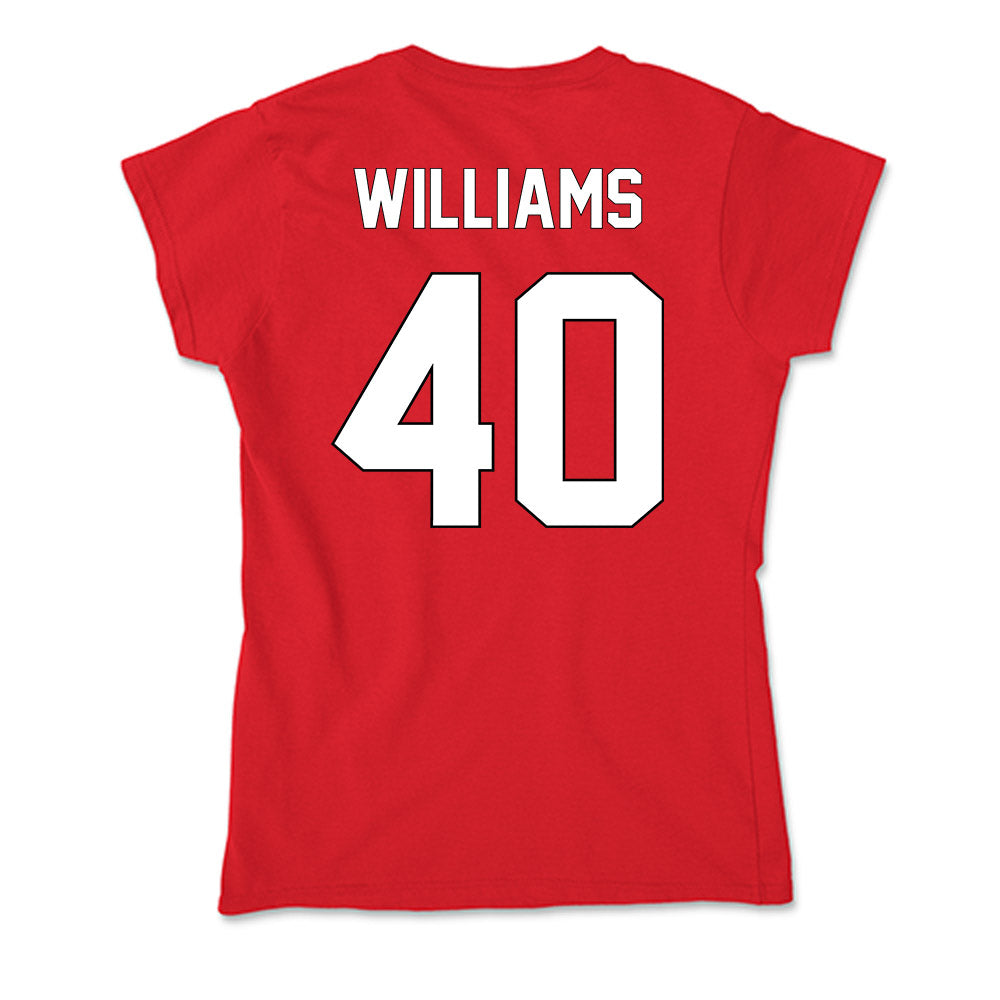 Maryland - NCAA Women's Basketball : Breanna Williams - Soft Style Women’s T-Shirt-1