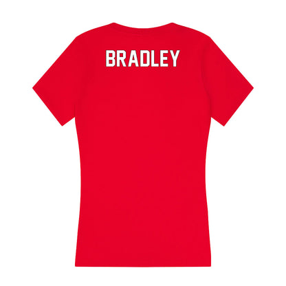 Maryland - NCAA Wrestling : Anthony Bradley - Women's V-Neck T-Shirt-1